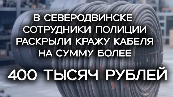 В Архангельске работника предприятия подозревают в краже кабеля на 430 тысяч рублей — Архангельск Сейчас