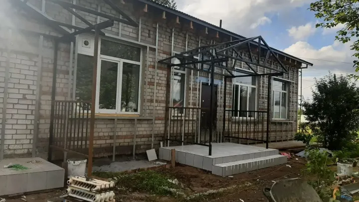 Капитальный ремонт школы-сада в Няндомском округе идет с отставанием от графика — Архангельск Сейчас
