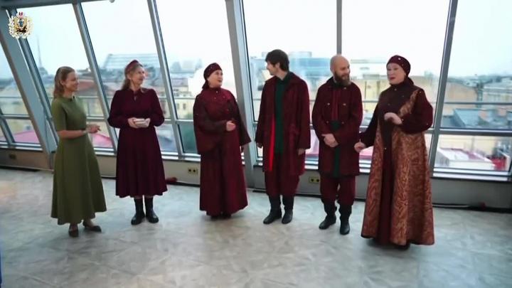 Онежская фолк-группа «Прялица & Пряники» выступила на форуме в Санкт-Петербурге — Архангельск Сейчас