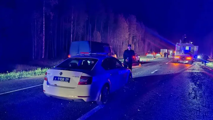 В ДТП на трассе М-8 в Приморском округе погибли 13 человек — Архангельск Сейчас