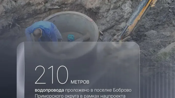 В Боброво продолжают капремонт системы водоснабжения — Архангельск Сейчас