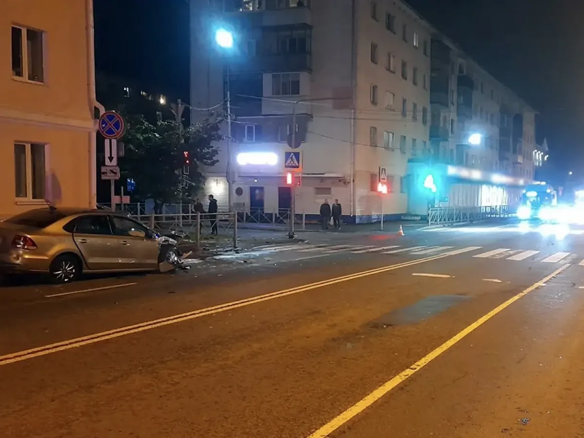 В Архангельске в ДТП на Троицком проспекте пострадали два водителя