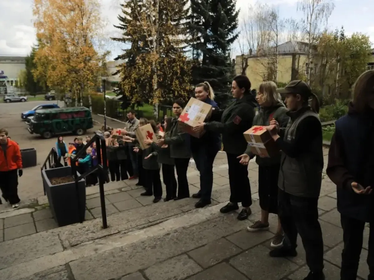 В зону проведения СВО отправили очередную партию гуманитарной помощи