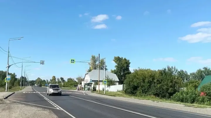 В Алтайском крае отремонтировали 61 километр трассы А-322 — Барнаул Сейчас