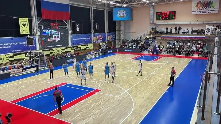 БК «Барнаул» сыграл вничью с уфимским «Динамо» в первом матче Кубка России — Барнаул Сейчас