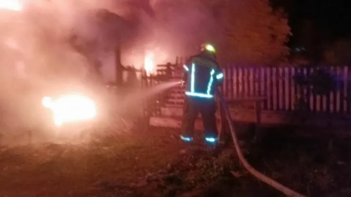 В Змеиногорске при пожаре в жилом доме спасли мужчину — Барнаул Сейчас