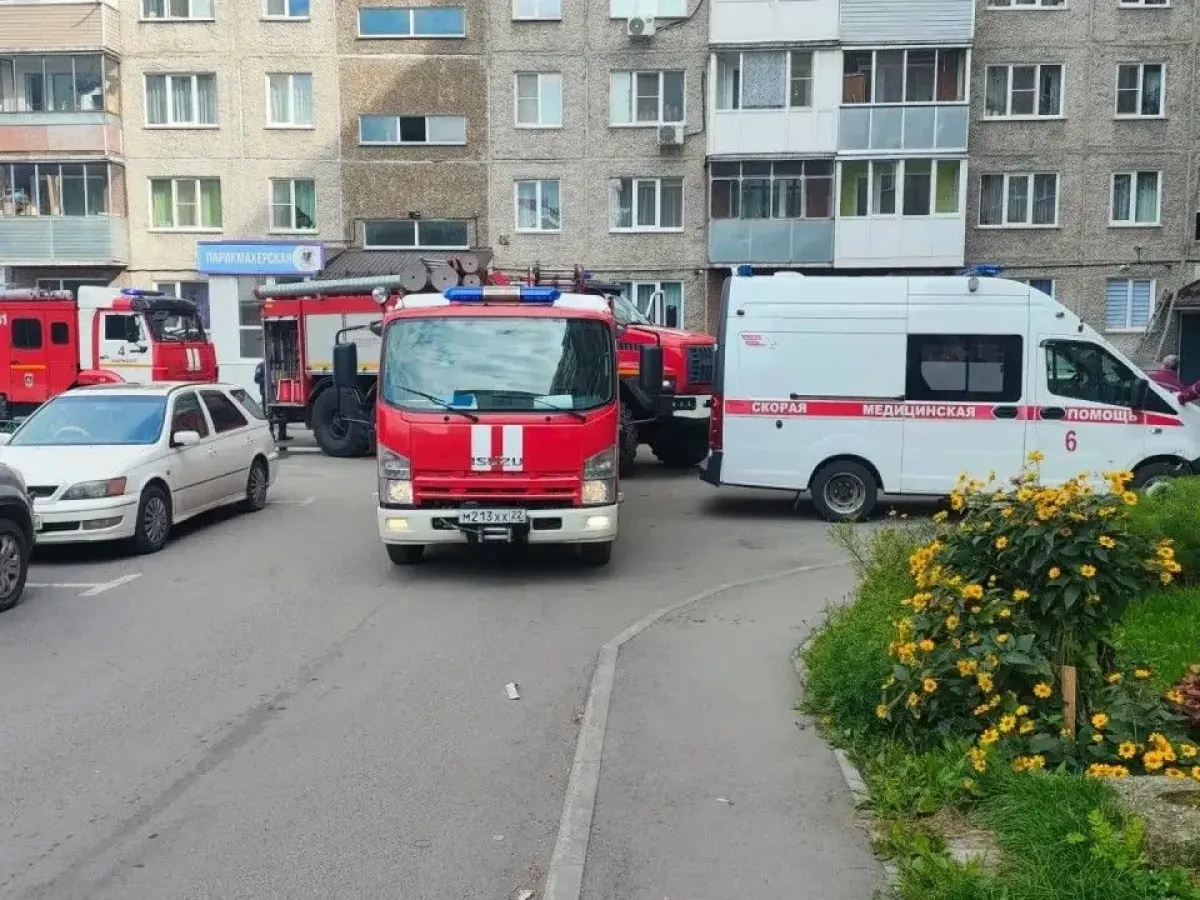 В Алтайском крае ликвидировали два пожара из-за короткого замыкания