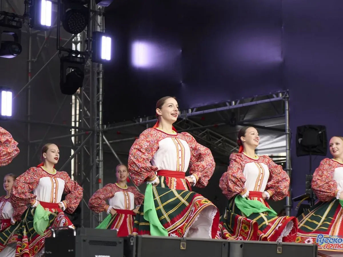 В День города в Барнауле прошел фестиваль «Русское лето» #ZaРоссию