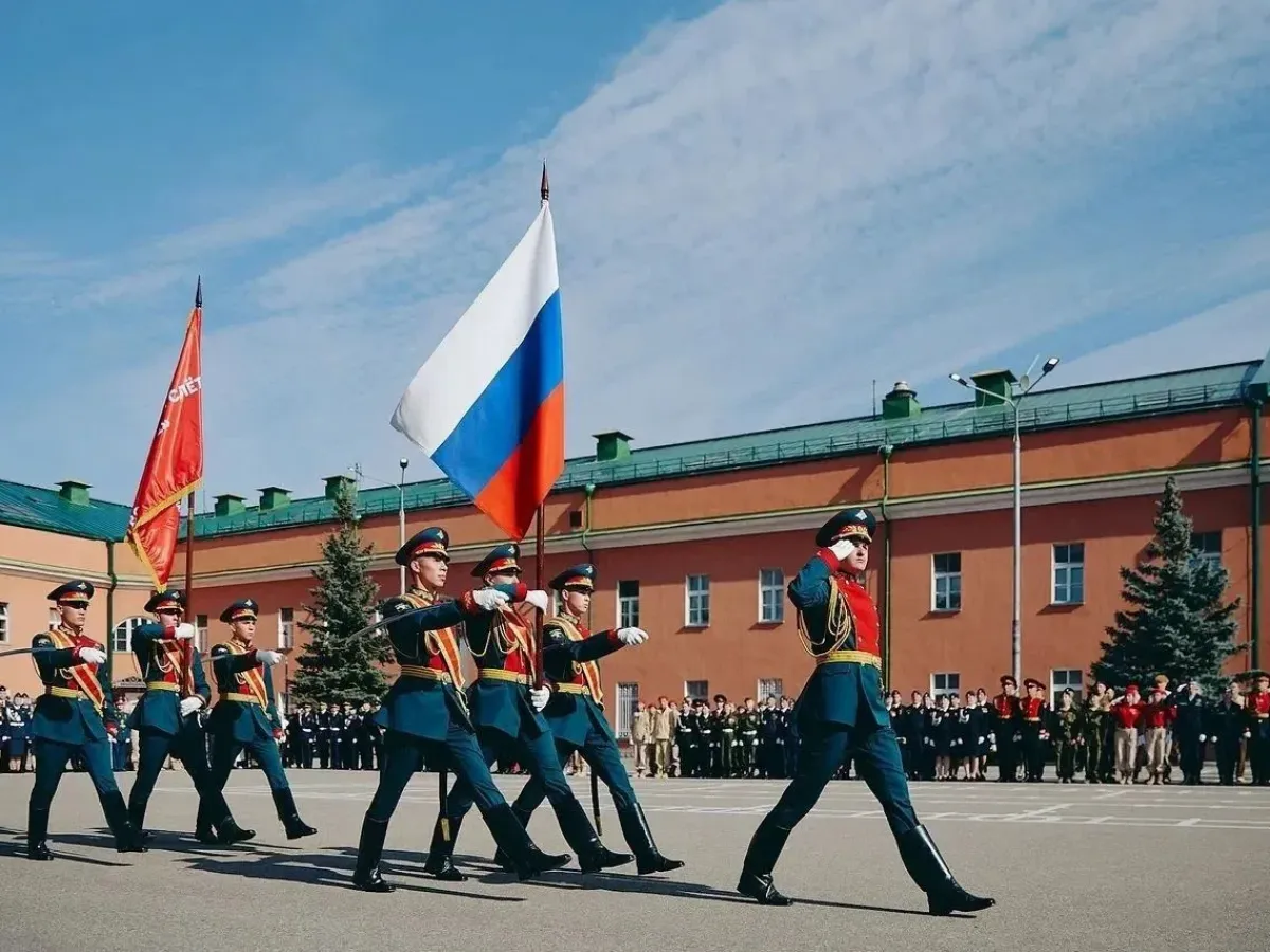 Юнармейский отряд «Вихрь» принял участие во Всероссийском слёте «Пост №1»