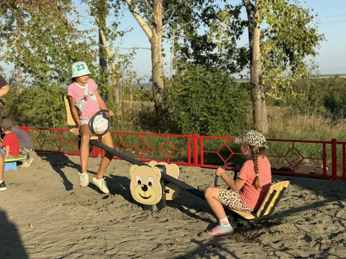 В Барнауле по ППМИ открыли детскую площадку и обновили зелёную зону