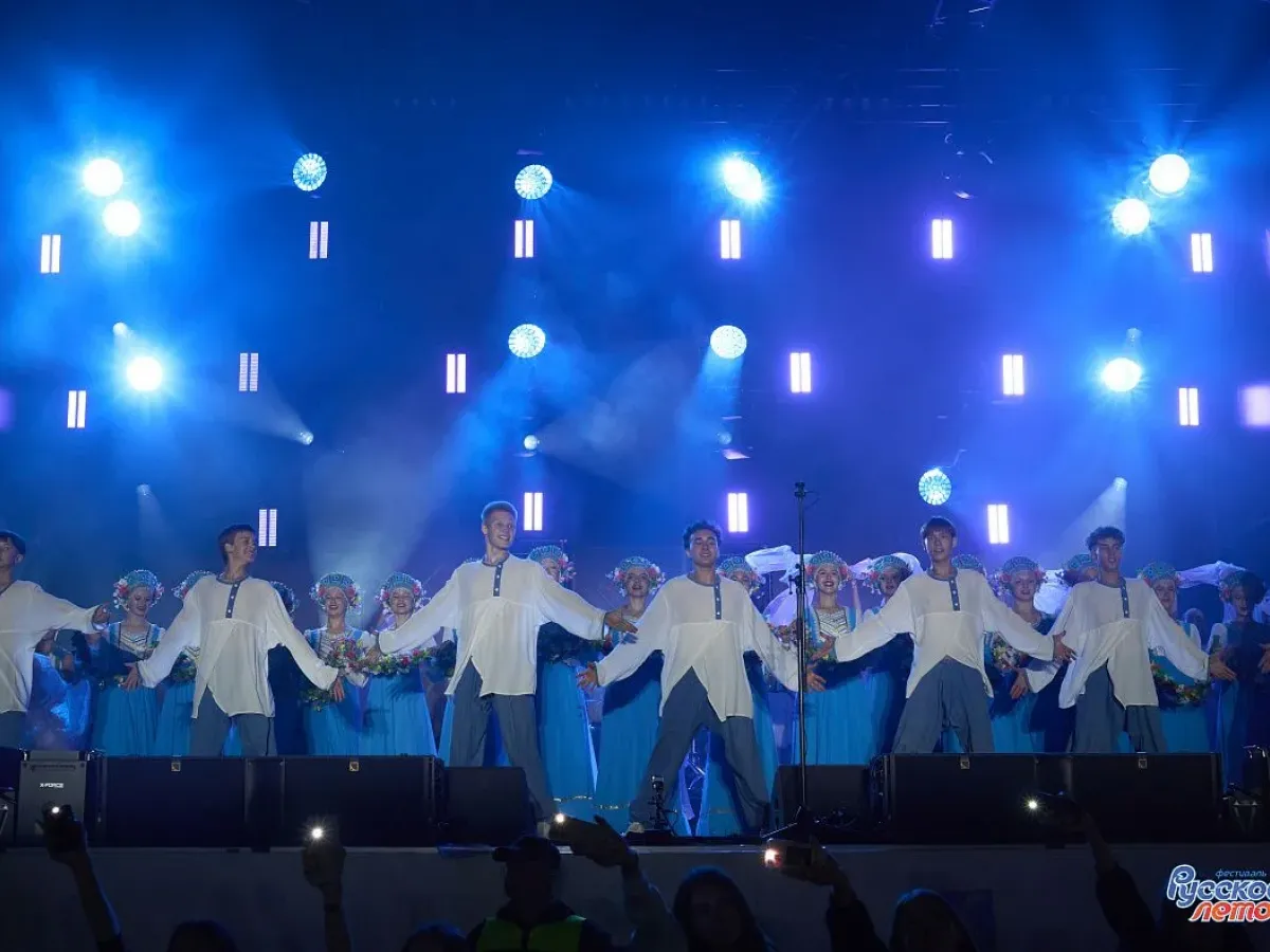 В День города в Барнауле прошел фестиваль «Русское лето» #ZaРоссию