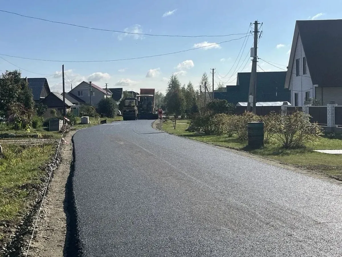 В Барнауле отремонтировали 13 дорог в частном секторе и сельской местности