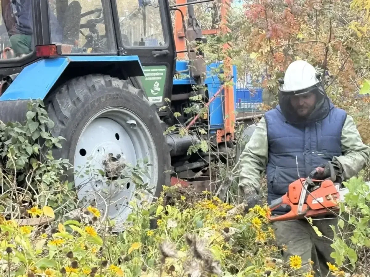 В Барнауле городские службы устраняют последствия непогоды