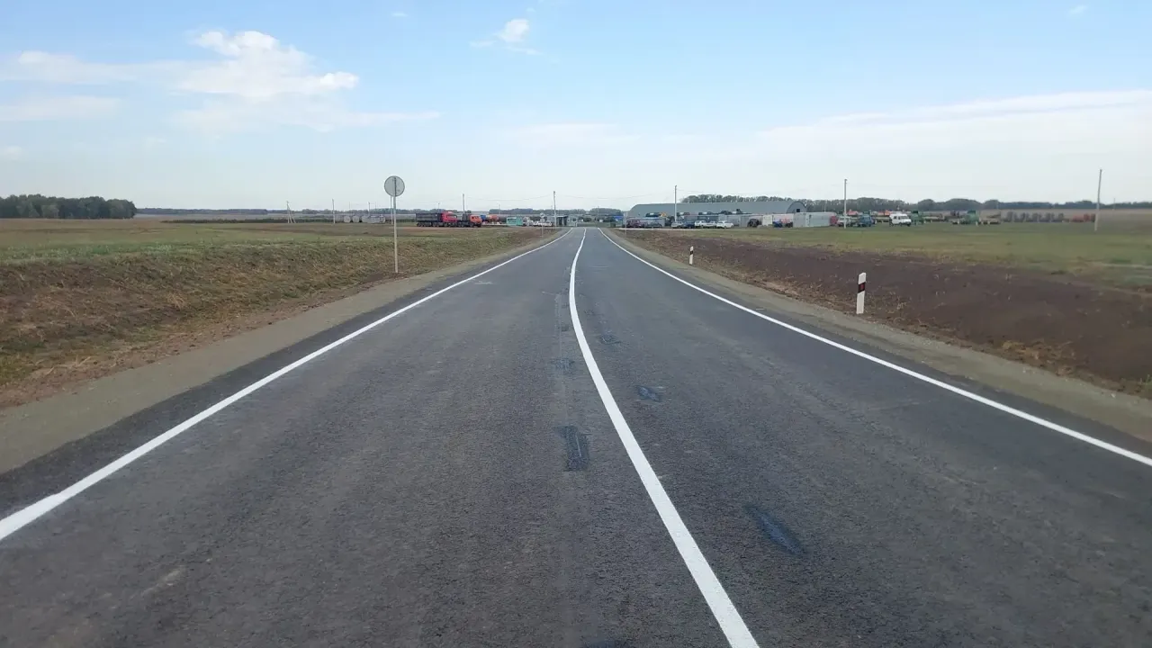 В Тюменцевском районе построили дорогу к объектам сельхозпредприятия «Орбита» — Барнаул Сейчас