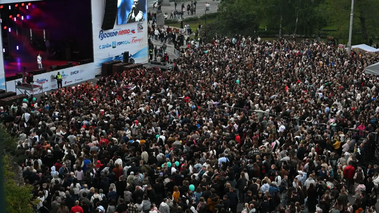 День города в Барнауле завершился фестивалем «Русское лето» — Барнаул Сейчас