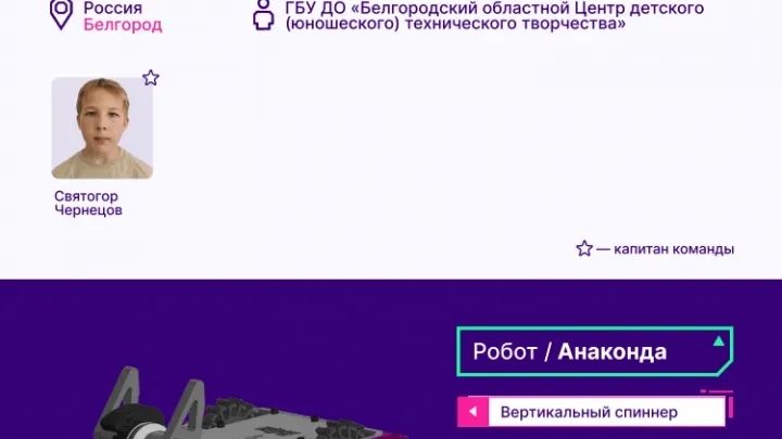 Четыре команды представят Белгородскую область в чемпионате «Битва роботов» — Белгород Сейчас