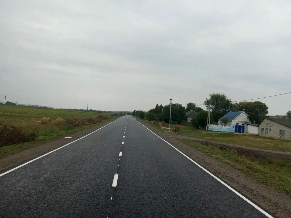 В Ровеньском округе отремонтировали участок дороги между Нижней и Верхней Серебрянкой