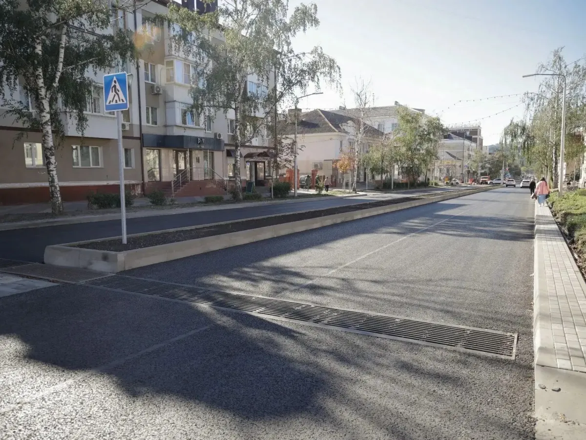 В Белгороде продолжается масштабный ремонт улиц Чумичова и Преображенской