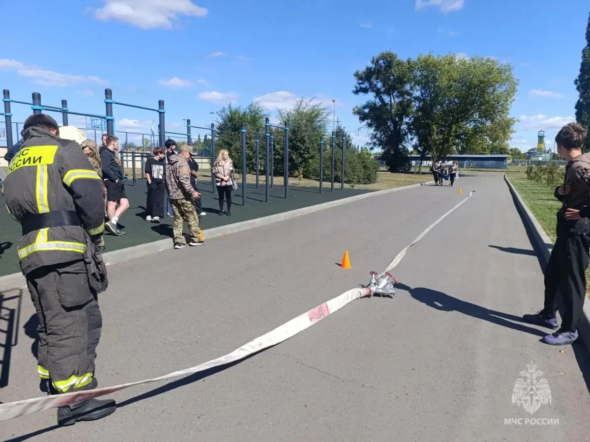 В Губкине завершился осенний этап военно-патриотической игры «Зарница 2.0»