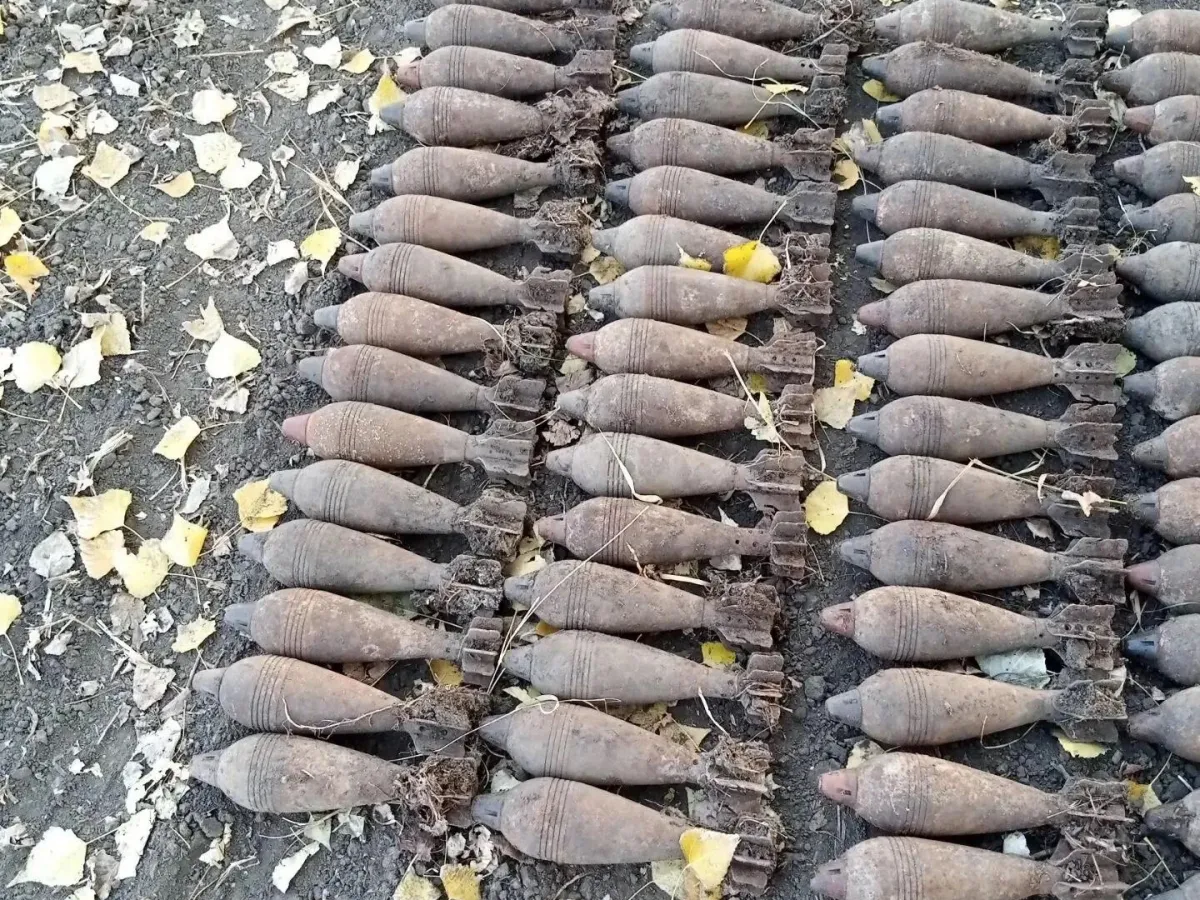 В Белгородской области за сутки обнаружили 69 боеприпасов времён войны