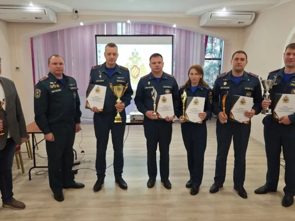 Испытательная пожарная лаборатория Белгородской области заняла второе место в конкурсе