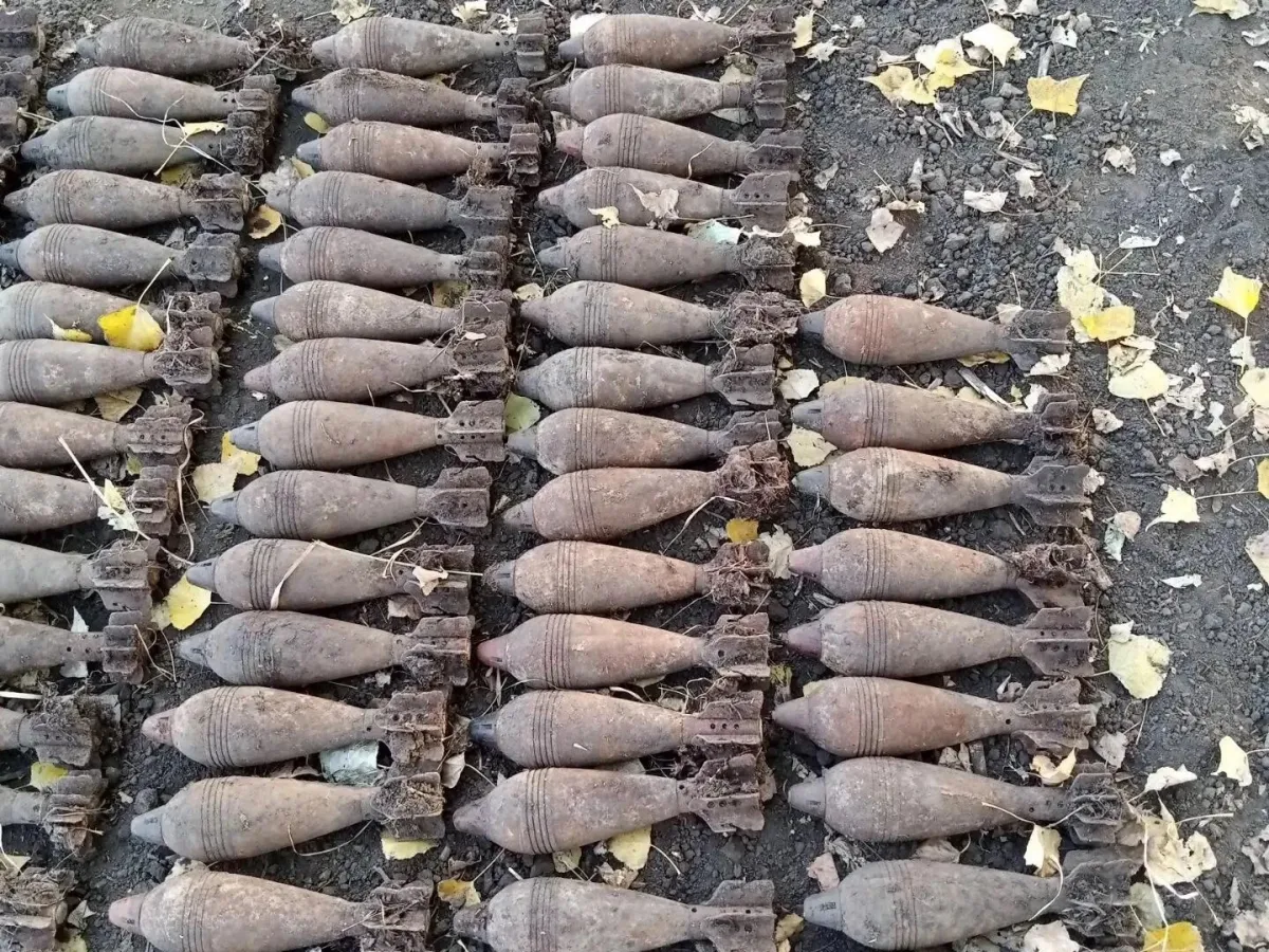 В Белгородской области за сутки обнаружили 69 боеприпасов времён войны