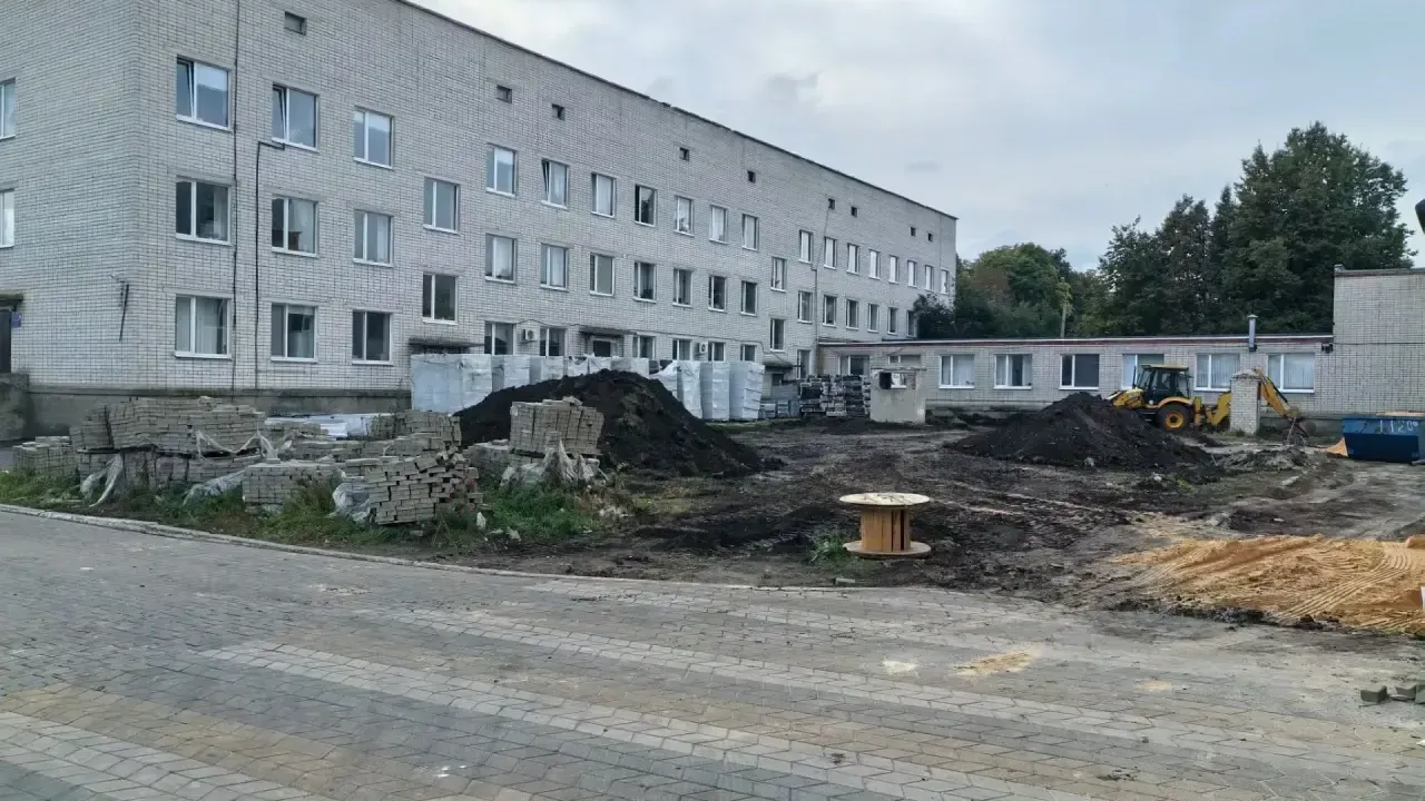 Продолжается капремонт детского отделения Корочанской ЦРБ — Белгород Сейчас