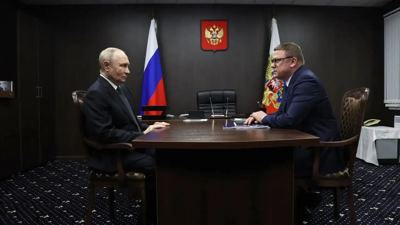 Путин провел встречу с Алексеем Текслером на полях учений в Чебаркульском — Челябинск Сейчас