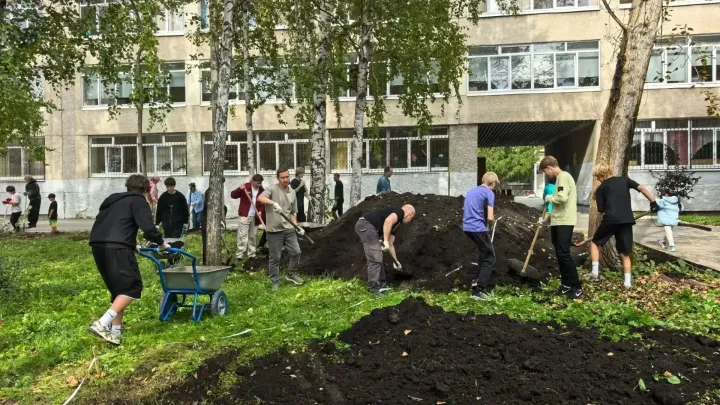 В гимназии № 116 стартовала реализация проекта «Школьный двор мечты» — Екатеринбург Сейчас