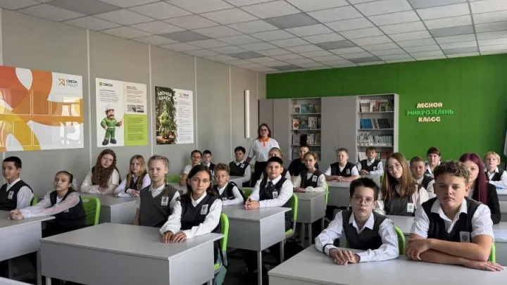 В Верхнесинячихинской школе № 3 открылся «лесной» класс — Екатеринбург Сейчас