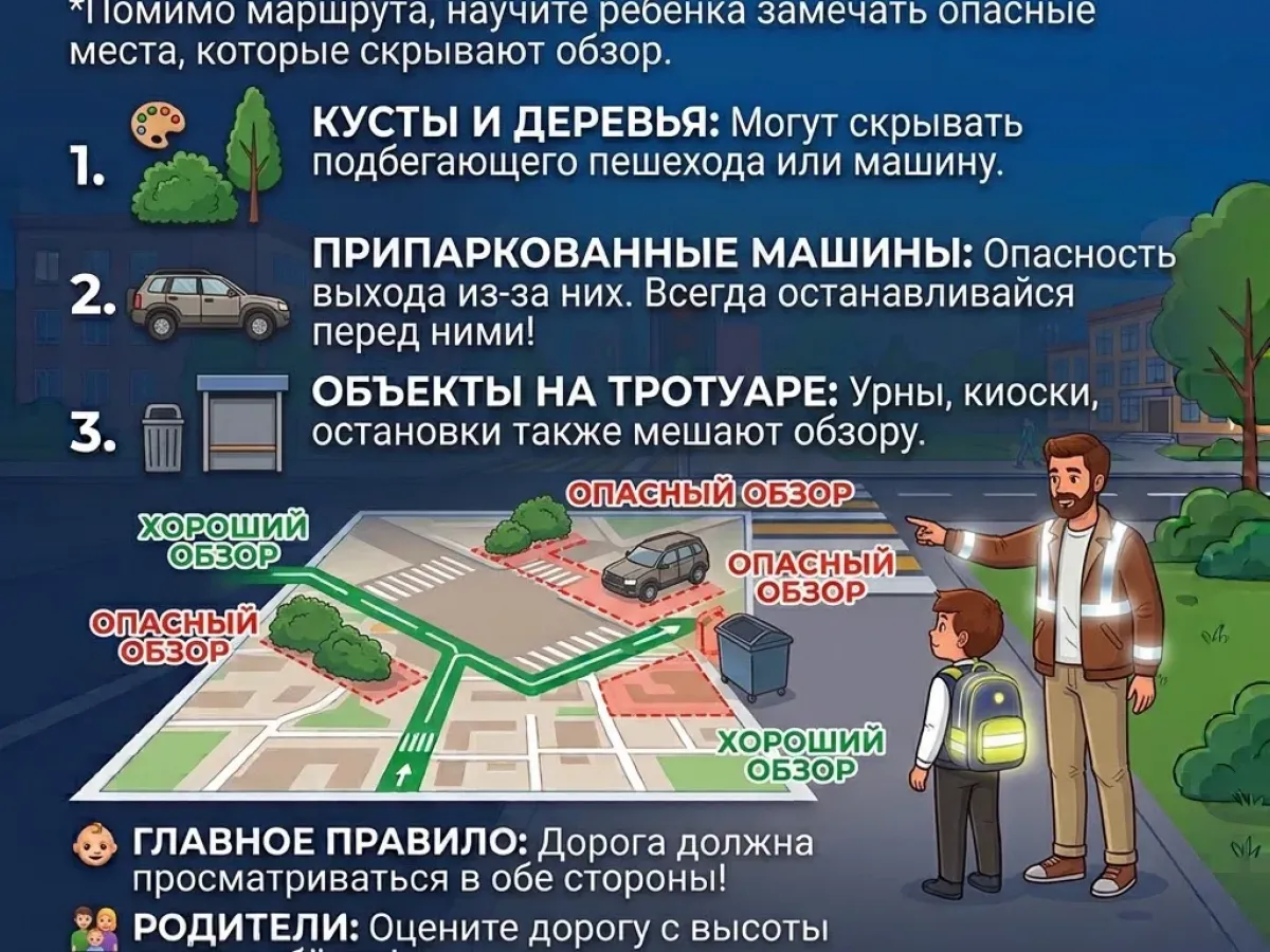 Свердловская Госавтоинспекция призвала родителей подготовить детей к безопасной дороге в школу