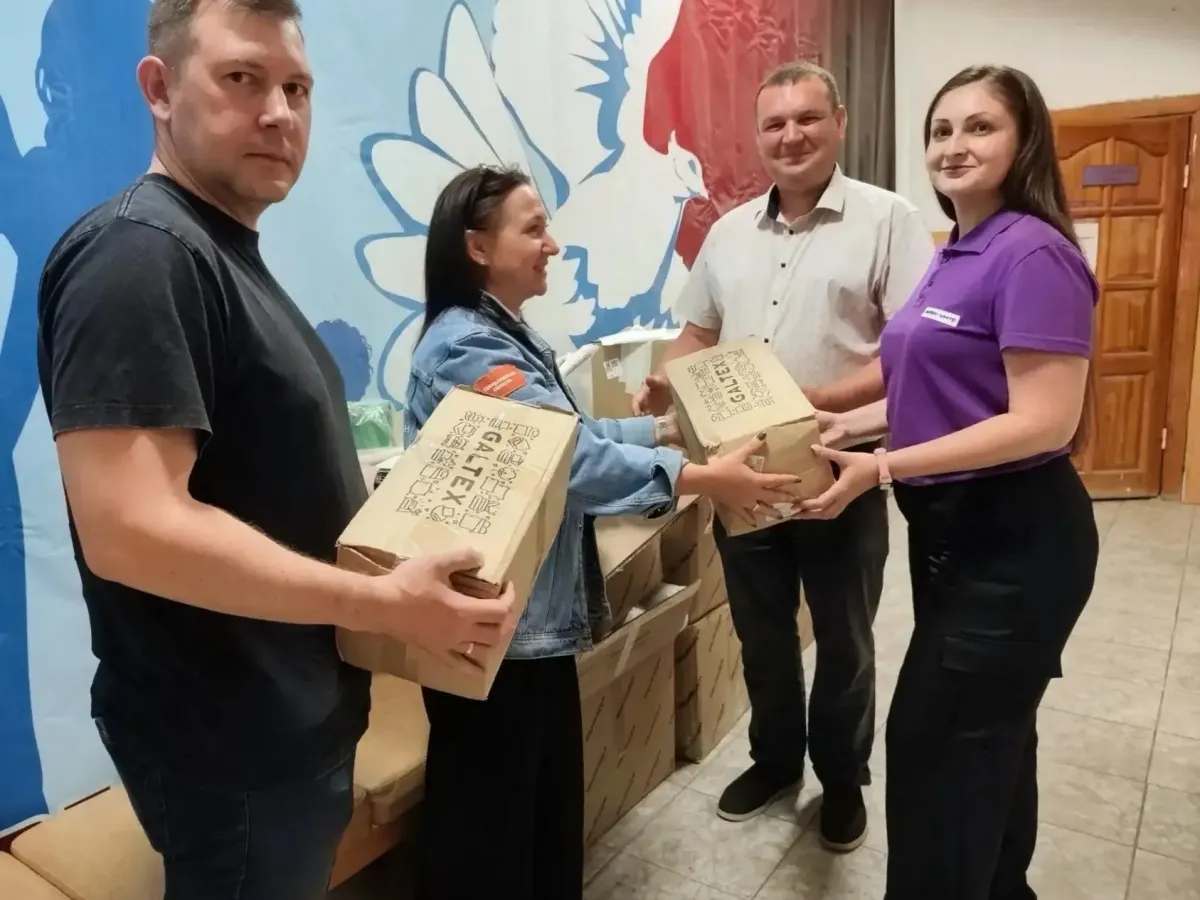 Гуманитарная помощь отправилась в поселок Билимбай