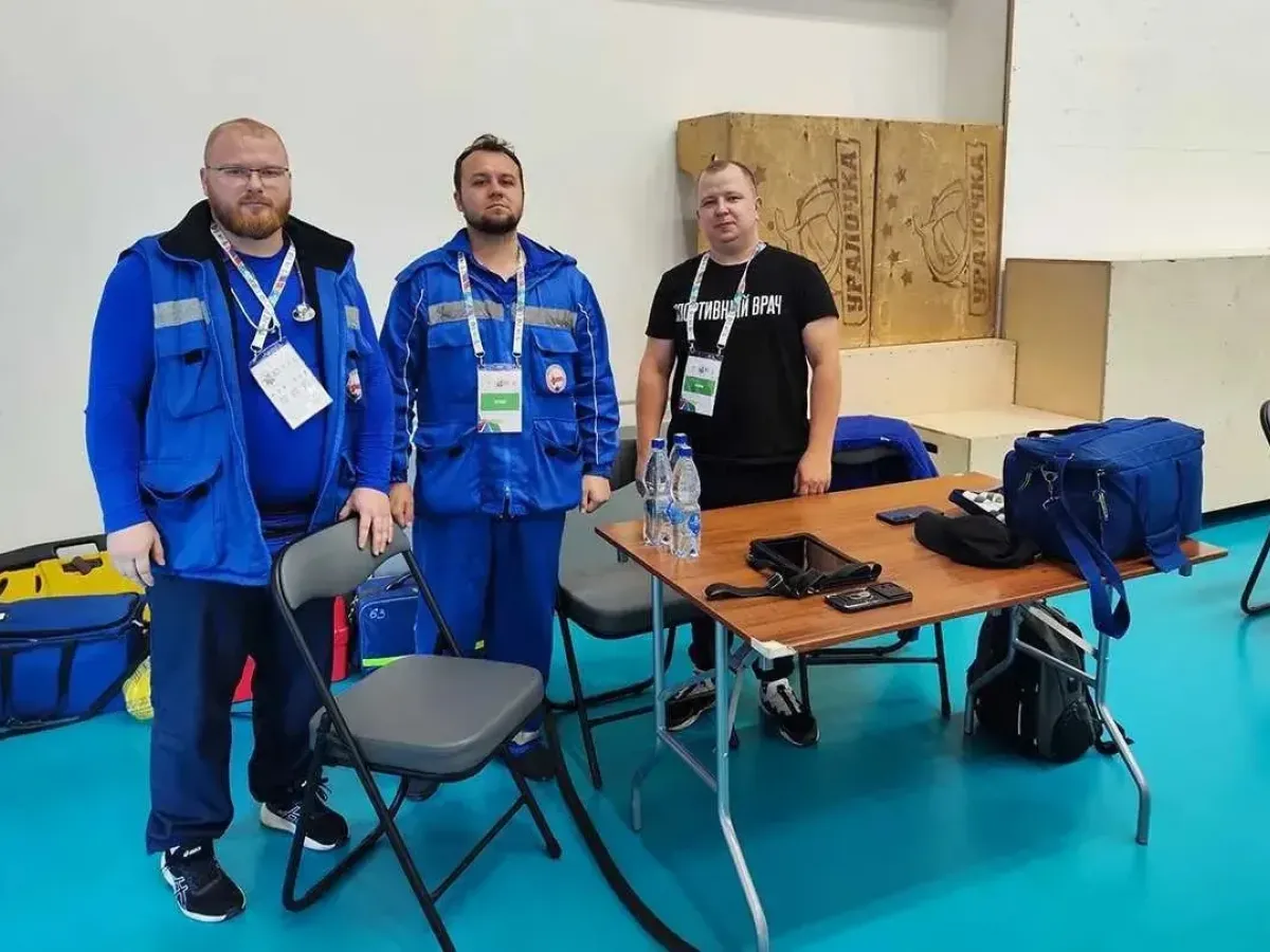 Свердловские врачи обеспечивают медицинское сопровождение Спартакиады народов России-2026