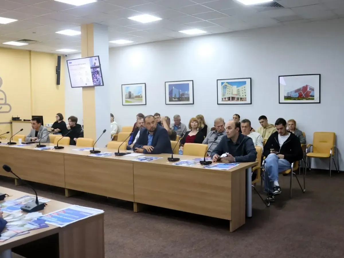 В технопарке «Университетский» прошла встреча с членами партии «Единая Россия»