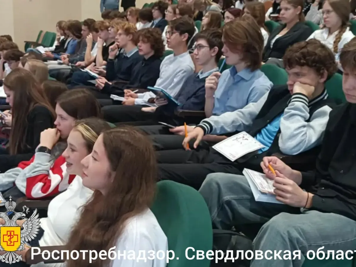 В гимназии №120 Екатеринбурга провели Диктант здоровья для старшеклассников