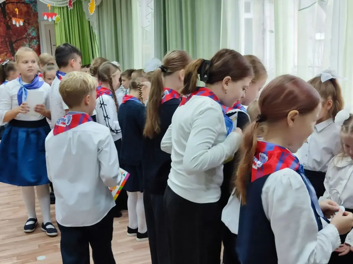 Четвероклассники посвятили дошкольников в движение «Орлята России»