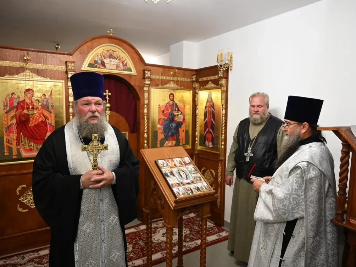 В Ревдинской городской больнице открыли и освятили храм святителя Луки