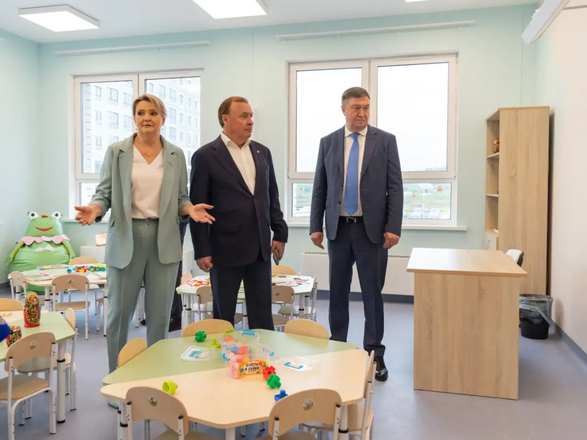В Новокольцовском открыли первый детский сад на 250 мест