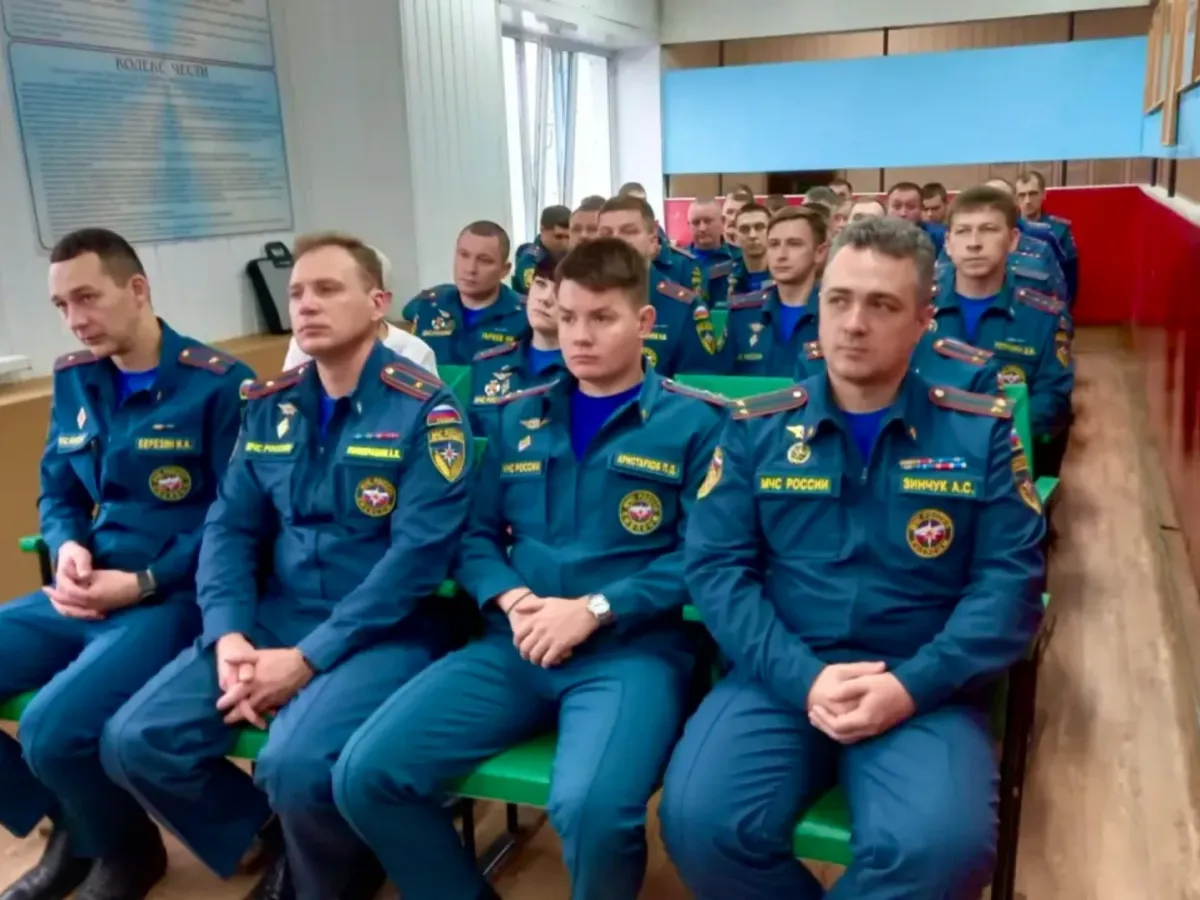 В Кушве проходят проверка 46-го пожарно-спасательного отряда и учения