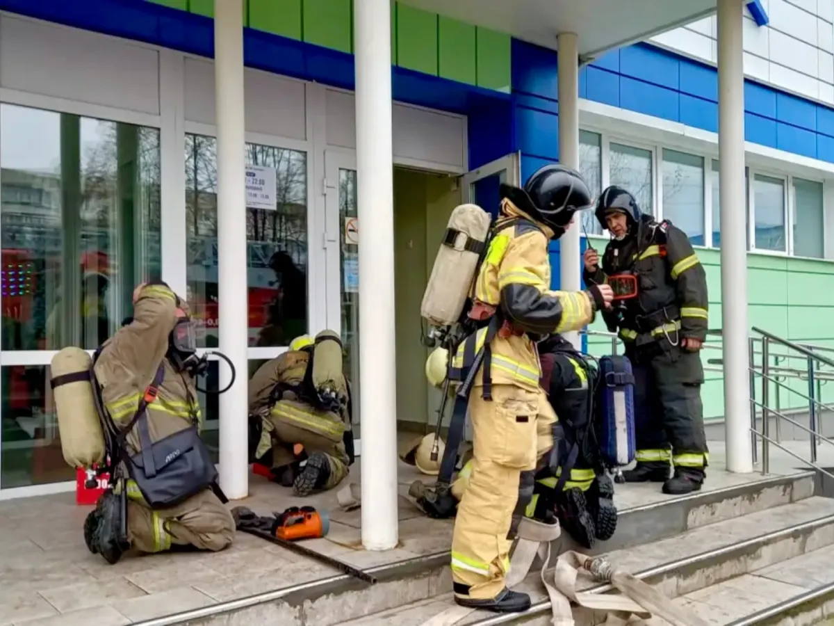 В Кушве проходят проверка 46-го пожарно-спасательного отряда и учения
