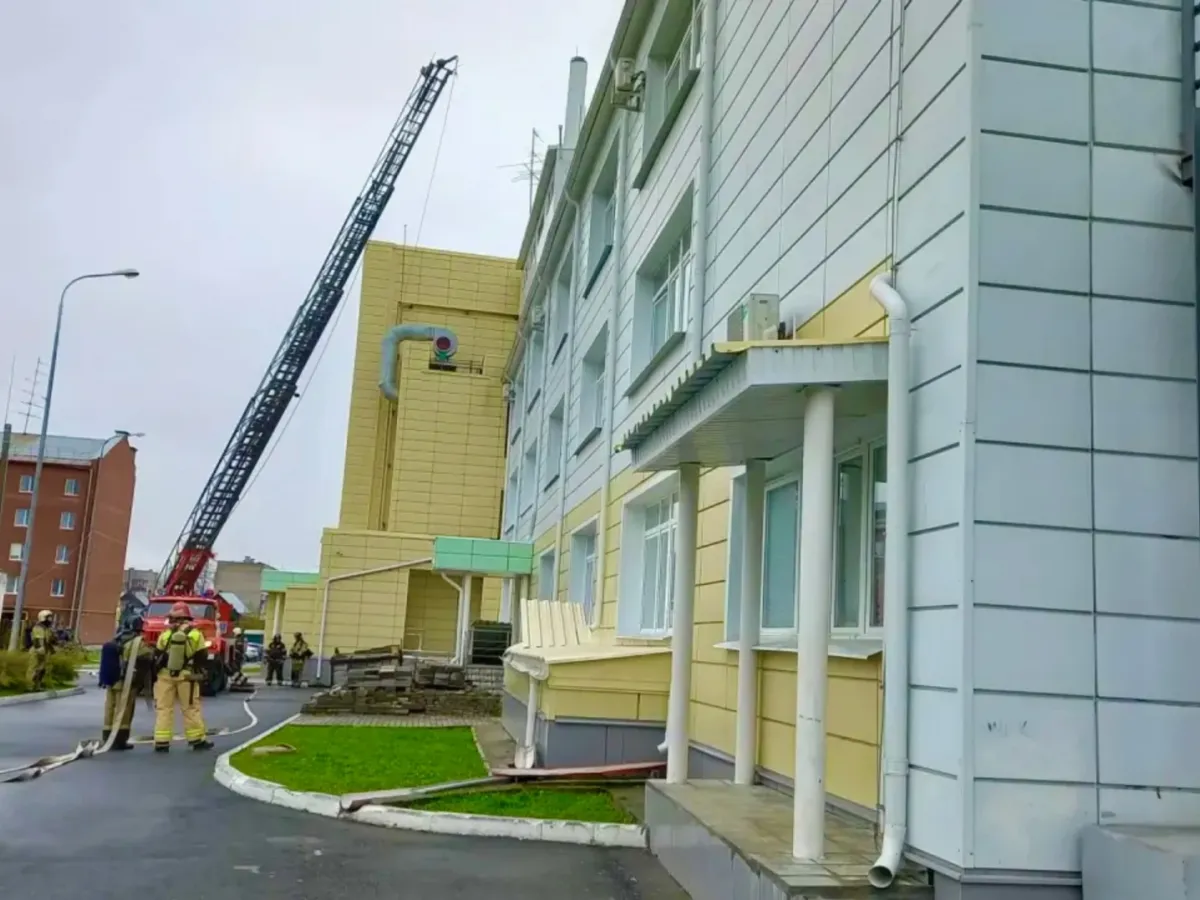 В Кушве проходят проверка 46-го пожарно-спасательного отряда и учения