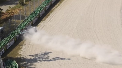 Antonelli Monza crash