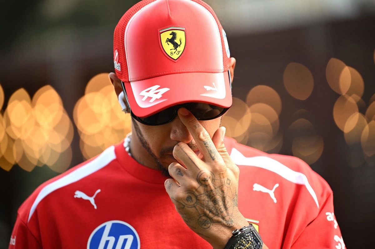 Хэмилтон раскритиковал план Ferrari после квалификации в Баку