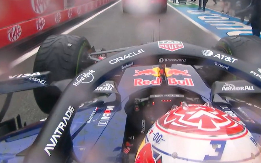 Ферстаппен избежал больших проблем после гвоздя в шине на пути к победе