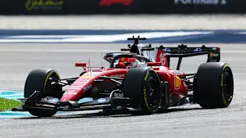 KUALA LUMPUR, MALAYSIA - OCTOBER 02: Charles Leclerc of Monaco driving the (16) Scuderia Ferrari