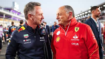 Christian Horner & Frederic Vasseur - Formel 1 - 2024