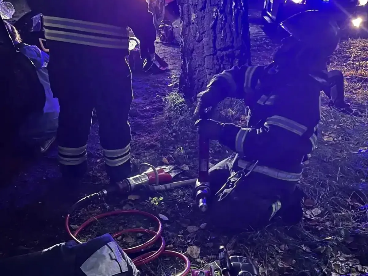В Светлом при ДТП деблокировали пострадавшего из легкового автомобиля