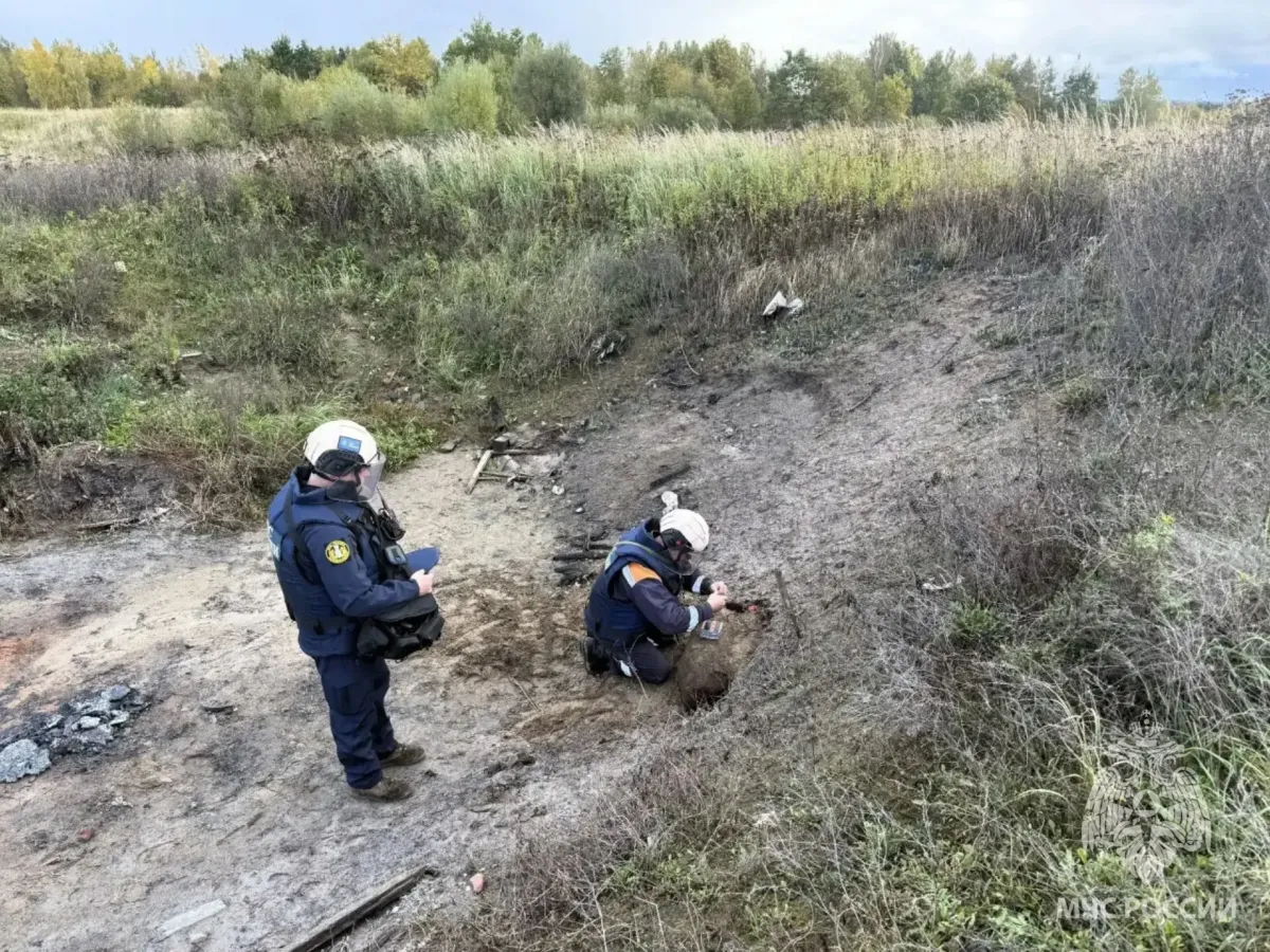 В Балтийске на участке обнаружили стокилограммовую авиабомбу времен войны