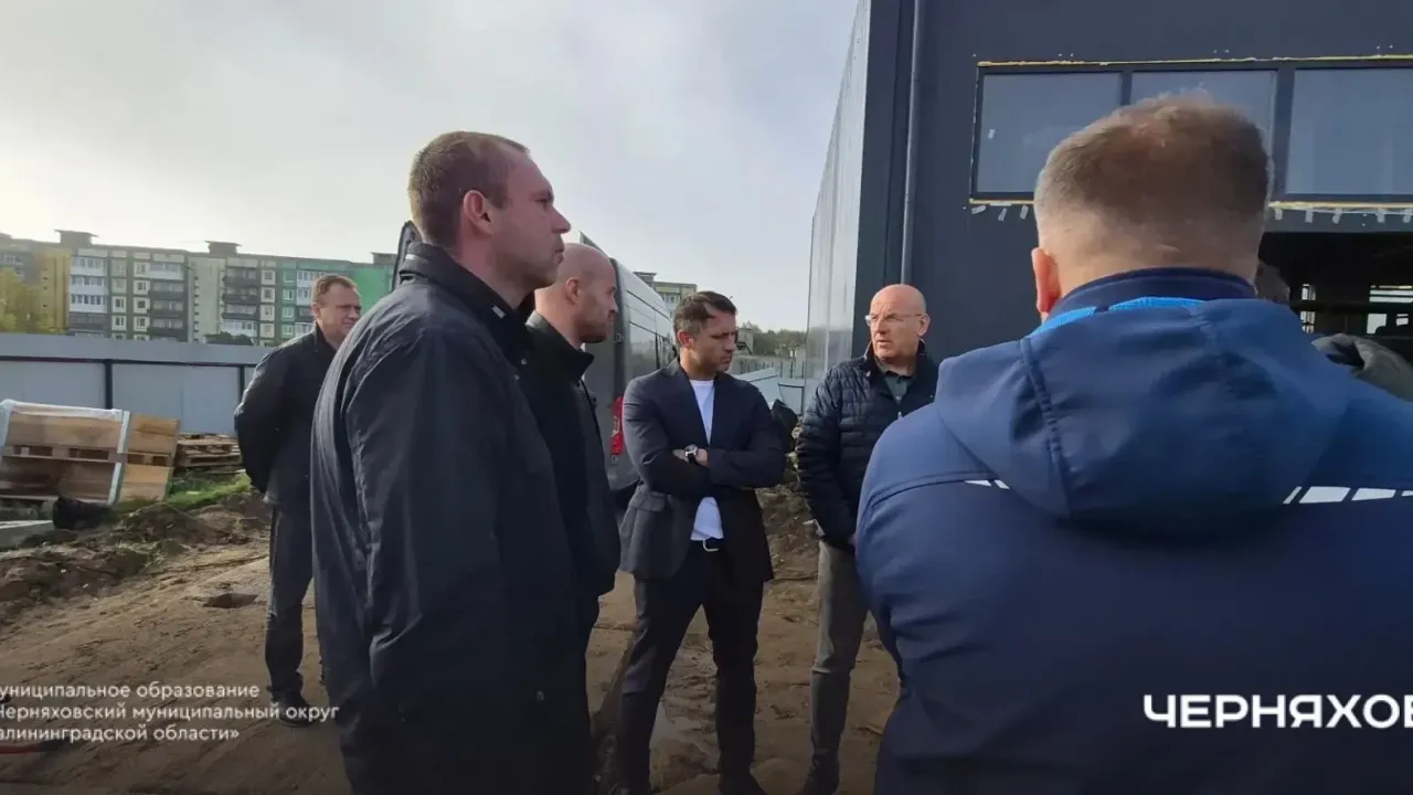 В Черняховске проверили ход строительства новой газовой котельной — Калининград Сейчас