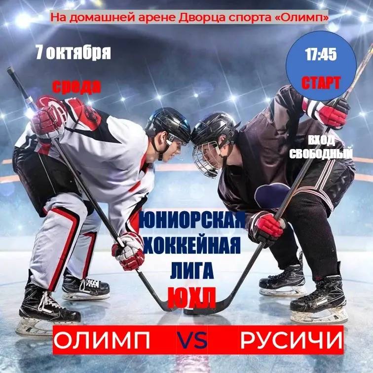 Матч ЮХЛ «Олимп» — «Русичи» (Владимир)